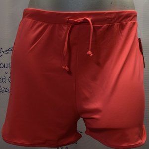 NWT Fresh Basics Active Shorts - Coral Size 3X